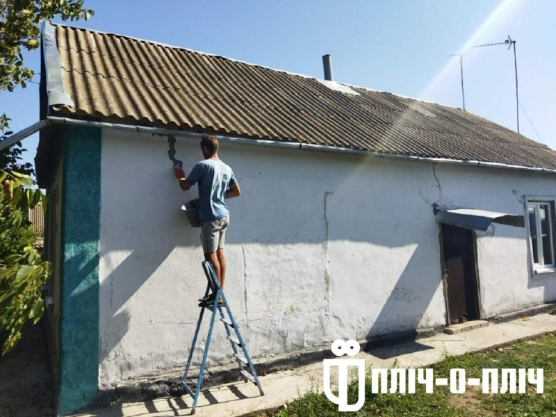 🟢 Будівельники з Житомирщини в рамках проєкту “Пліч-о-пліч”, ініційованого Президентом Володимиром Зеленським 🟢 Будівельники з Житомирщини в рамках проєкту “Пліч-о-пліч”, ініційованого Президентом Володимиром Зеленським