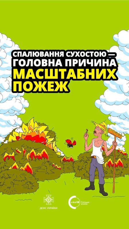 На жаль, деякі громадяни й досі практикують випалювання сухої трави, що часто призводить до масштабних пожеж На жаль, деякі громадяни й досі практикують випалювання сухої трави, що часто призводить до масштабних пожеж