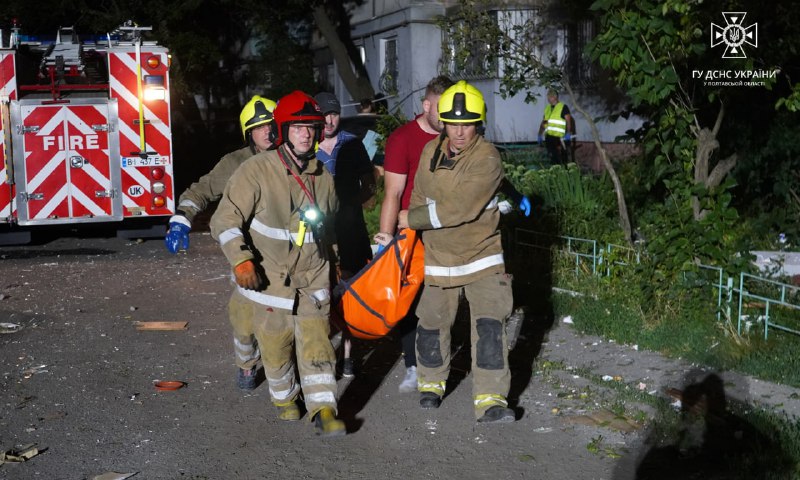 Полтава: внаслідок вибуху у багатоквартирному будинку постраждало троє людей Полтава: внаслідок вибуху у багатоквартирному будинку постраждало троє людей