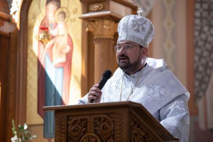 «Дякую всім та прошу всіх про молитву», — владика Петро Голіней у подячному слові «Дякую всім та прошу всіх про молитву», — владика Петро Голіней у подячному слові