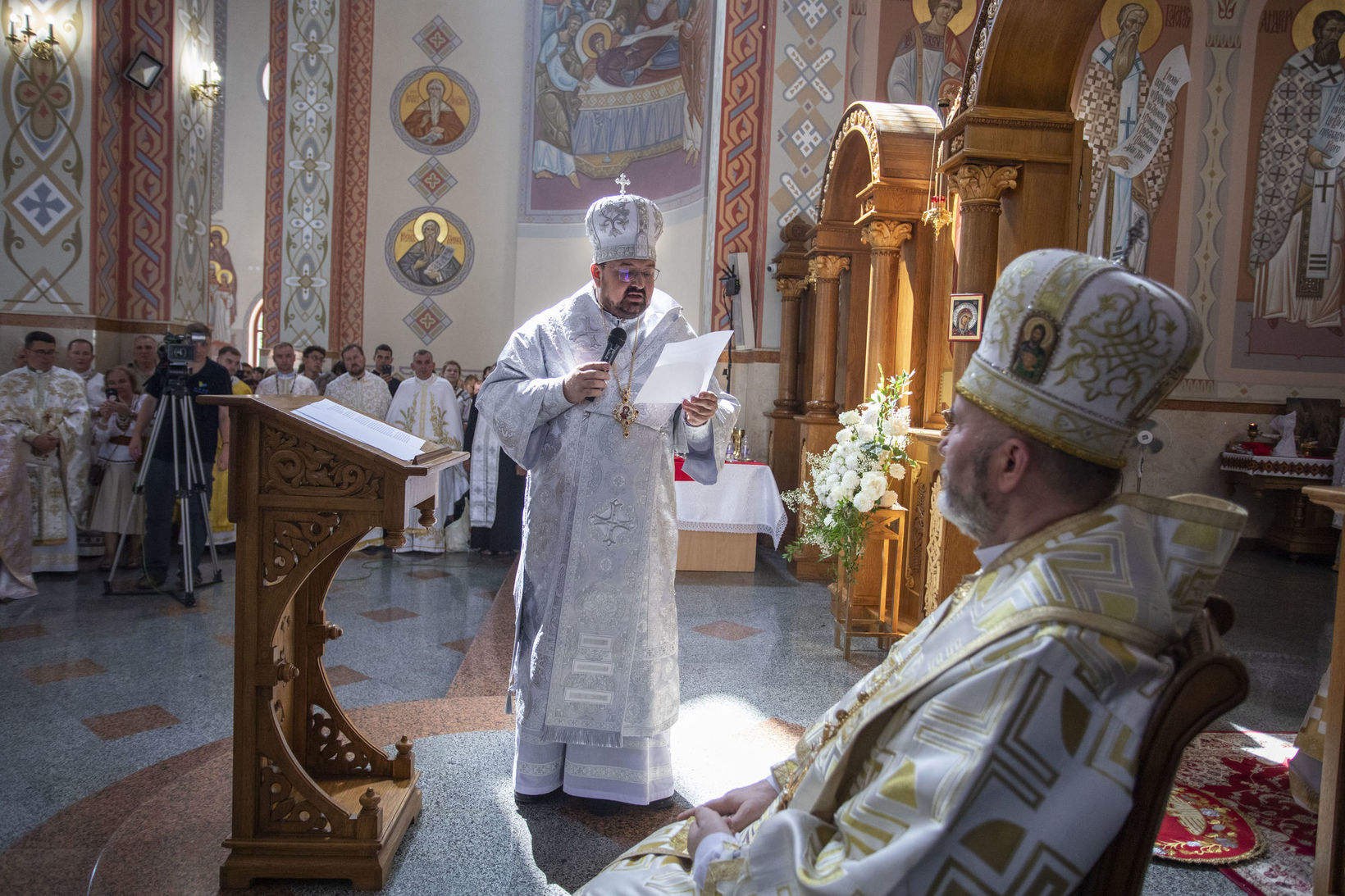 &laquo;Дякую всім та&nbsp;прошу всіх про молитву&raquo;,&nbsp;&mdash; владика Петро Голіней у&nbsp;подячному слові