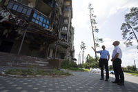 Допомогти відновитися після війни: президент &laquo;CNEWA&raquo; відвідав Ірпінь і&nbsp;Макарів