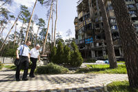 Допомогти відновитися після війни: президент &laquo;CNEWA&raquo; відвідав Ірпінь і&nbsp;Макарів