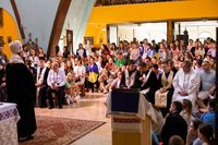 Дорогою до&nbsp;Лісабона українська молодь молилася до&nbsp;Фатімської Богородиці за&nbsp;мир в&nbsp;Україні