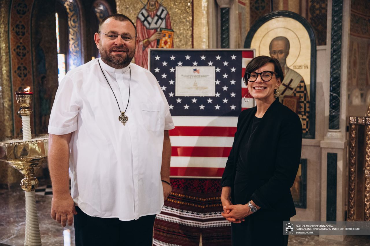 Дипломатична місія США при Ватикані відвідала Собор Святої Софії в&nbsp;Римі