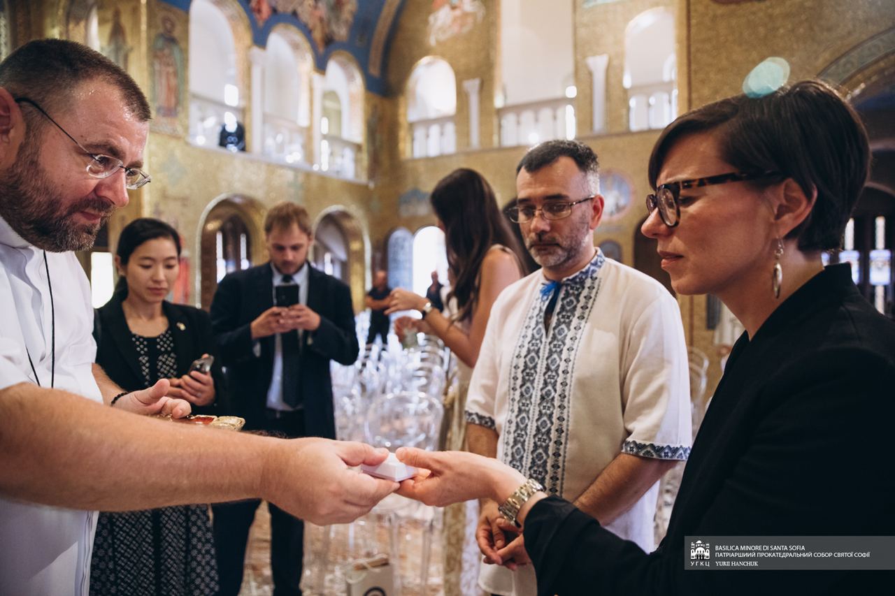 Дипломатична місія США при Ватикані відвідала Собор Святої Софії в&nbsp;Римі