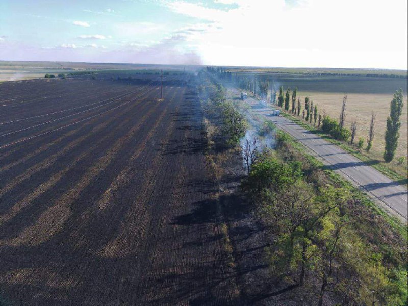 Рятувальники Миколаївщини шість разів залучались до ліквідації пожеж сухої трави, чагарників та пожнивних залишків Рятувальники Миколаївщини шість разів залучались до ліквідації пожеж сухої трави, чагарників та пожнивних залишків