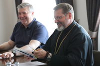 &laquo;Формуємо ядро, яке за&nbsp;собою може повести інших&raquo;: Глава УГКЦ і&nbsp;делегація Української Церкви Християн Віри Євангельської обговорили зцілення ран війни