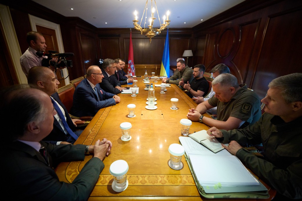 Глава держави зустрівся в Афінах із Прем’єр-міністром Хорватії Глава держави зустрівся в Афінах із Прем’єр-міністром Хорватії