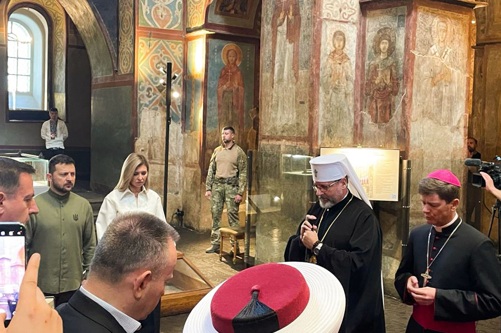 Глава УГКЦ у&nbsp;Святій Софії: &laquo;Боже, стоїмо соборно перед Твоїм обличчям і&nbsp;дякуємо за&nbsp;дар держави для нашого вільного народу&raquo;