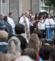 На парафії УГКЦ в&nbsp;Дубліні дякували Богові за&nbsp;дар незалежності України