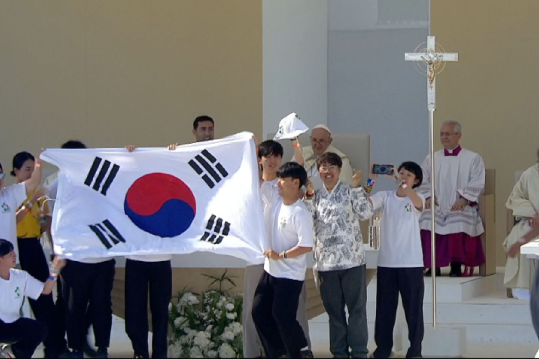 Папа Франциск оголосив місце наступного СДМ і&nbsp;скерував думку до&nbsp;дорогої України