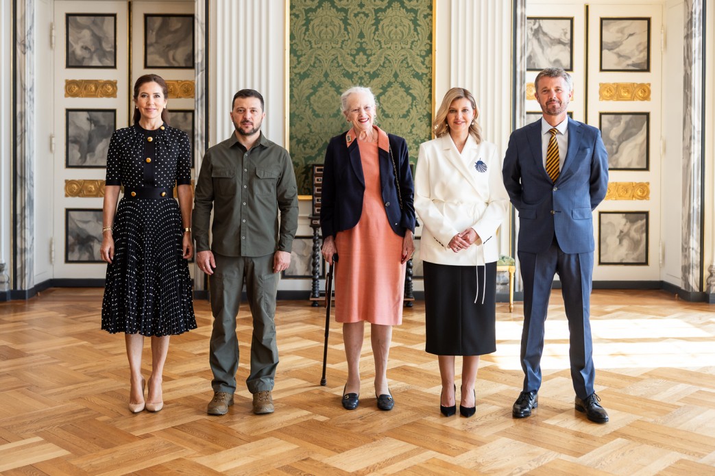 Президент і перша леді України зустрілися з Королевою Данії Маргрете ІІ Президент і перша леді України зустрілися з Королевою Данії Маргрете ІІ