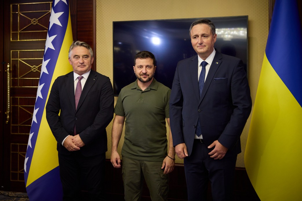 Президент зустрівся з Головою і членом Президії Боснії і Герцеговини Президент зустрівся з Головою і членом Президії Боснії і Герцеговини