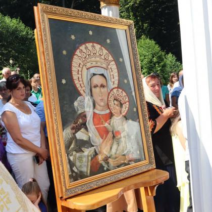 Проща з нагоди 160-ліття об’явлення Богородиці в с. Бориничі на Львівщині Проща з нагоди 160-ліття об’явлення Богородиці в с. Бориничі на Львівщині