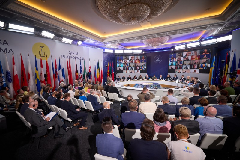 Росія спричинила ізоляцію Криму, ми повернемо для Криму весь світ – виступ Президента на третьому саміті Кримської платформи Росія спричинила ізоляцію Криму, ми повернемо для Криму весь світ – виступ Президента на третьому саміті Кримської платформи