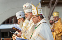 &laquo;Сьогодні вашим &bdquo;так&ldquo; Богові і Церкві тішаться небо і земля, і український народ&raquo;, &mdash; Глава УГКЦ до владики Володимира Фірмана під час хіротонії