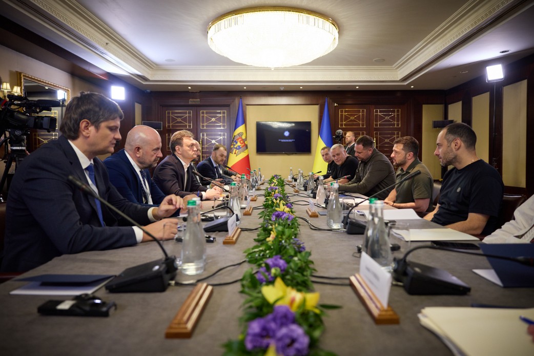 У Києві Глава держави зустрівся з Прем’єр-міністром Молдови У Києві Глава держави зустрівся з Прем’єр-міністром Молдови