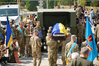 У Патріаршому соборі попрощалися із загиблим військовим пілотом «Джусом» У Патріаршому соборі попрощалися із загиблим військовим пілотом «Джусом»