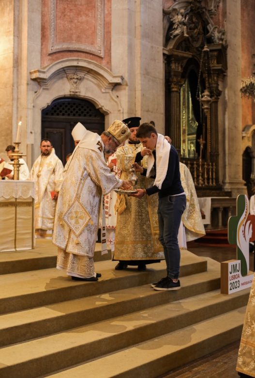 Владика Гліб Лончина на СДМ у Лісабоні пояснив молоді, що означає заклик Ісуса — «Будьте, як діти» Владика Гліб Лончина на СДМ у Лісабоні пояснив молоді, що означає заклик Ісуса — «Будьте, як діти»