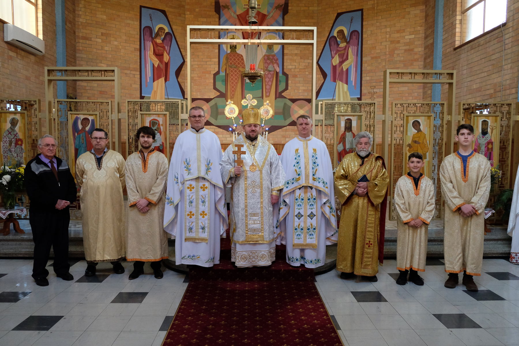 Владика Микола Бичок на&nbsp;храмовому празнику у&nbsp;Вудвілі, Аделаїда: Важливо брати відповідальність перед Богом