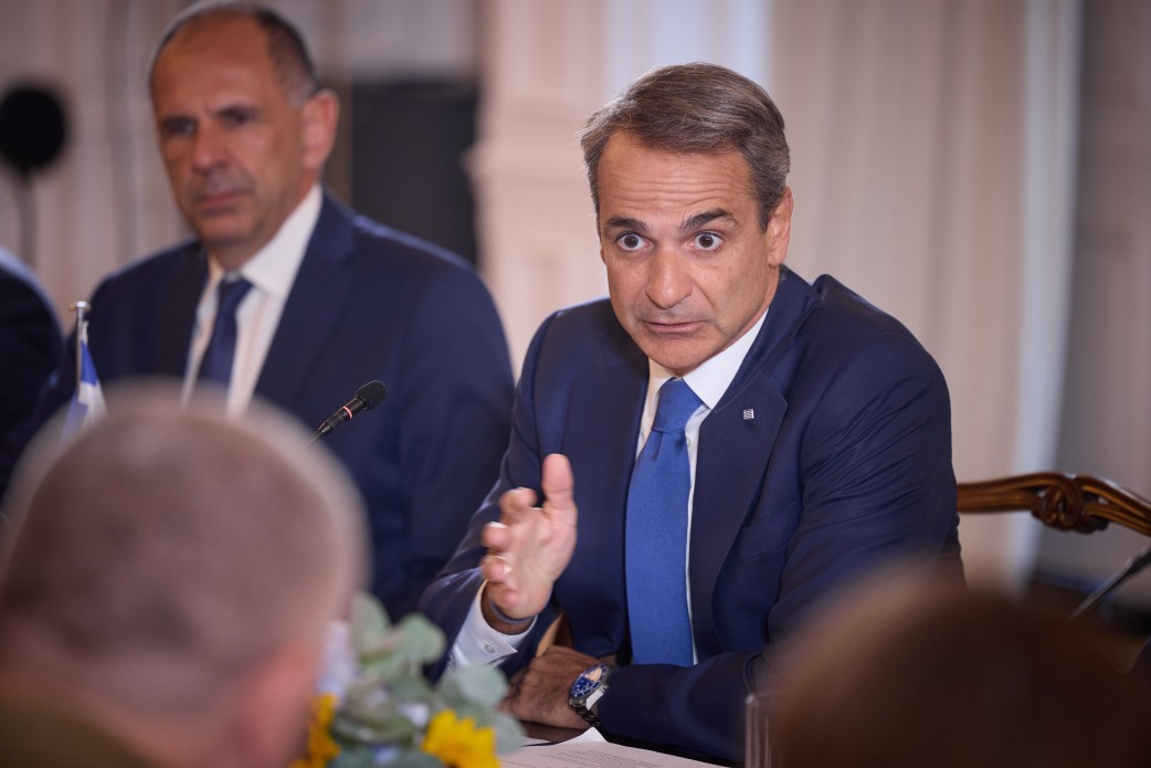 Володимир Зеленський провів зустріч із Президентом Греції Володимир Зеленський провів зустріч із Президентом Греції