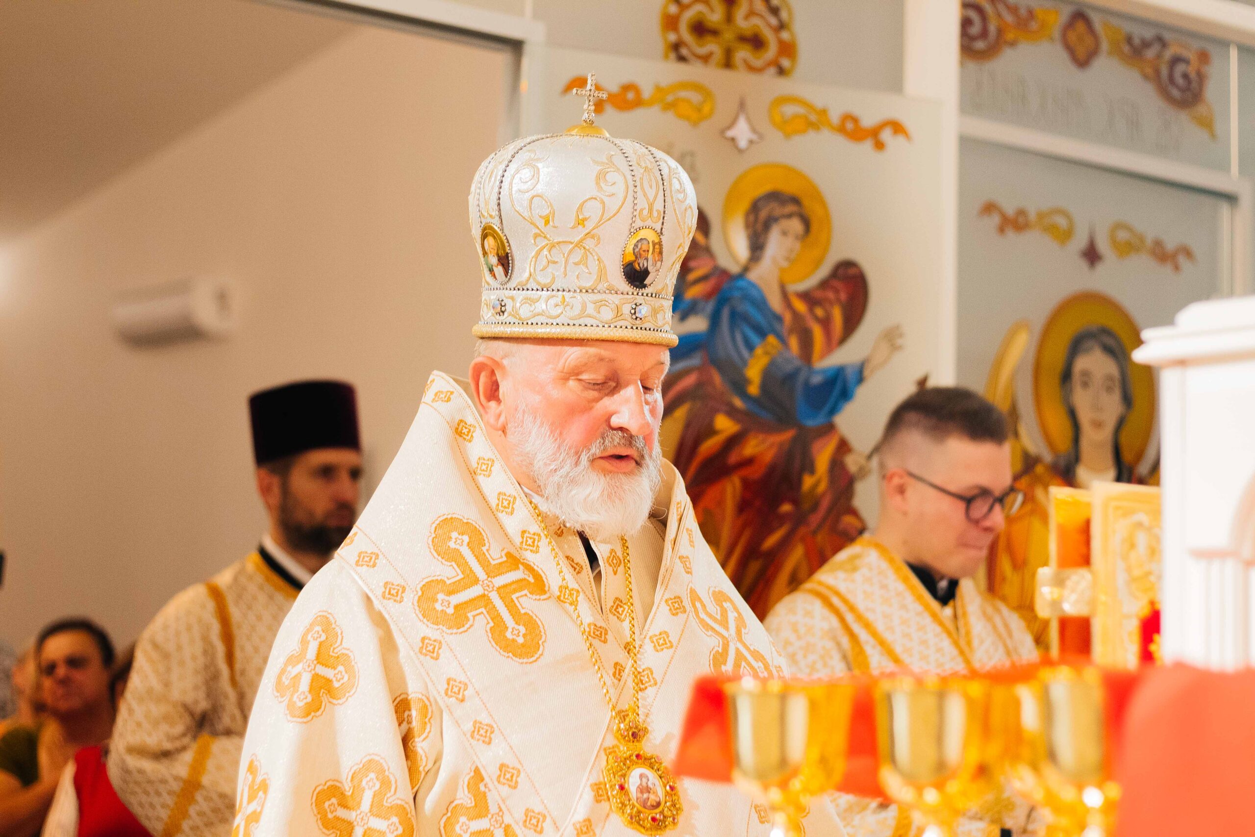 Архиєпископ і Митрополит Львівський Ігор із душпастирським візитом побував у Відпустовому центрі блаженного Симеона Лукача Архиєпископ і Митрополит Львівський Ігор із душпастирським візитом побував у Відпустовому центрі блаженного Симеона Лукача