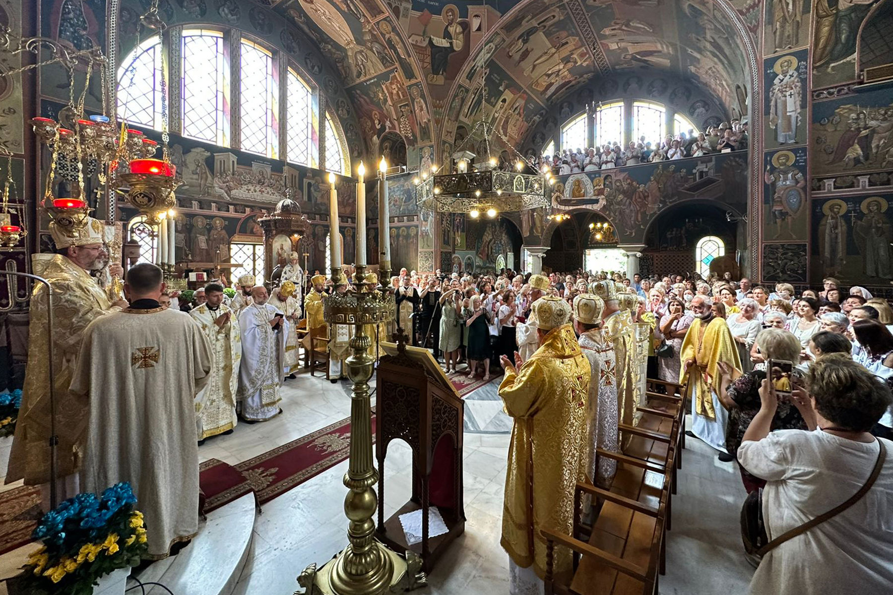 Глава УГКЦ до&nbsp;українців у&nbsp;Греції: &laquo;Дякую вам за&nbsp;25&nbsp;років геройського свідчення віри в&nbsp;Бога і&nbsp;любові до&nbsp;Батьківщини&raquo;