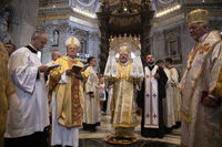 Глава УГКЦ: &laquo;З&nbsp;гробу святого Петра кажемо Риму і&nbsp;світові: Україна стоїть! Україна бореться! Україна молиться!&raquo;