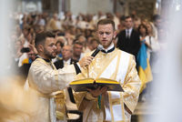 Глава УГКЦ: &laquo;З&nbsp;гробу святого Петра кажемо Риму і&nbsp;світові: Україна стоїть! Україна бореться! Україна молиться!&raquo;