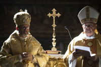 Глава УГКЦ: &laquo;З&nbsp;гробу святого Петра кажемо Риму і&nbsp;світові: Україна стоїть! Україна бореться! Україна молиться!&raquo;