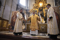 Глава УГКЦ: &laquo;З&nbsp;гробу святого Петра кажемо Риму і&nbsp;світові: Україна стоїть! Україна бореться! Україна молиться!&raquo;