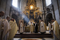 Глава УГКЦ: &laquo;З&nbsp;гробу святого Петра кажемо Риму і&nbsp;світові: Україна стоїть! Україна бореться! Україна молиться!&raquo;