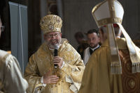 Глава УГКЦ: &laquo;З&nbsp;гробу святого Петра кажемо Риму і&nbsp;світові: Україна стоїть! Україна бореться! Україна молиться!&raquo;