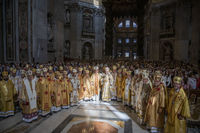 Глава УГКЦ: &laquo;З&nbsp;гробу святого Петра кажемо Риму і&nbsp;світові: Україна стоїть! Україна бореться! Україна молиться!&raquo;