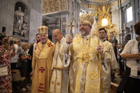 Глава УГКЦ: &laquo;З&nbsp;гробу святого Петра кажемо Риму і&nbsp;світові: Україна стоїть! Україна бореться! Україна молиться!&raquo;