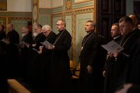 Єпископи УГКЦ помолилися Молебень до&nbsp;Святого Духа та&nbsp;склали присягу на&nbsp;початок Синоду