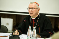 Кардинали П’єтро Паролін і Курт Кох зустрілися з єпископами Синоду УГКЦ Кардинали П’єтро Паролін і Курт Кох зустрілися з єпископами Синоду УГКЦ