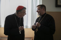 Кардинали П’єтро Паролін і Курт Кох зустрілися з єпископами Синоду УГКЦ Кардинали П’єтро Паролін і Курт Кох зустрілися з єпископами Синоду УГКЦ