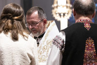 &laquo;Ми&nbsp;досвідчуємо жах від страшних військових злочинів, які російські окупанти щодня чинять проти українського народу&raquo;,&nbsp;&mdash; владика Богдан Дзюрах під час &laquo;Служби націй&raquo;