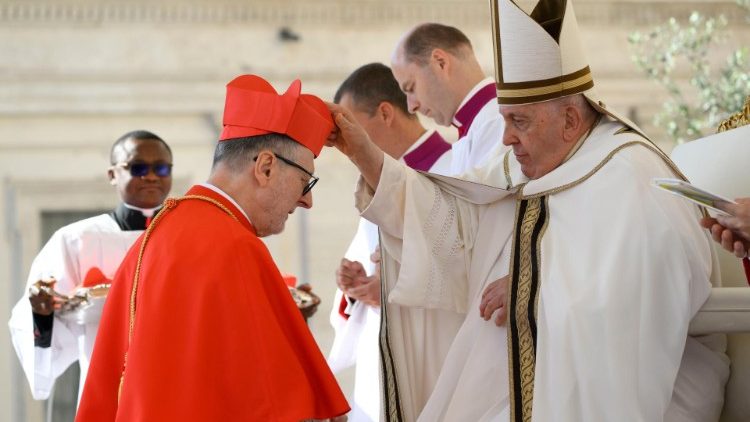 Папа до нових кардиналів: будьте творцями гармонії під проводом Святого Духа Папа до нових кардиналів: будьте творцями гармонії під проводом Святого Духа