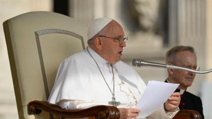 Папа: страждання України постійно перебувають у нашому серці Папа: страждання України постійно перебувають у нашому серці