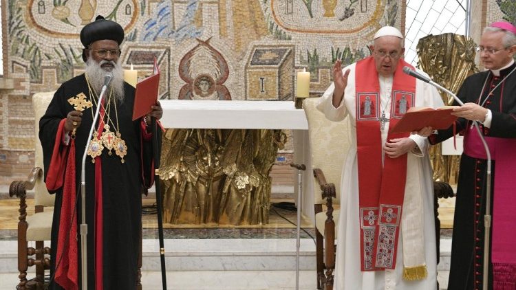 Папа: звіщення Христа єднає, а не ділить Папа: звіщення Христа єднає, а не ділить