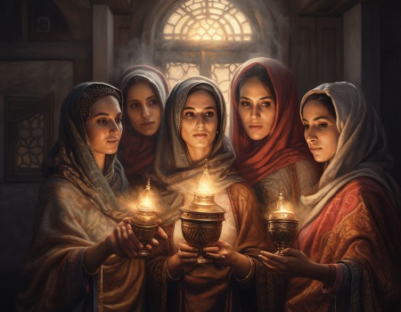 Притча про десять дів, - коментар Євангелія дня Притча про десять дів, - коментар Євангелія дня