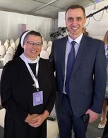 Сестра Севастіана Карвацька взяла участь у ІІІ Європейському саміті перших леді та джентльменів Сестра Севастіана Карвацька взяла участь у ІІІ Європейському саміті перших леді та джентльменів