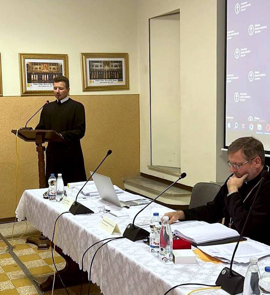 Соціальне служіння УГКЦ у період війни було представлено на Синоді Єпископів Соціальне служіння УГКЦ у період війни було представлено на Синоді Єпископів