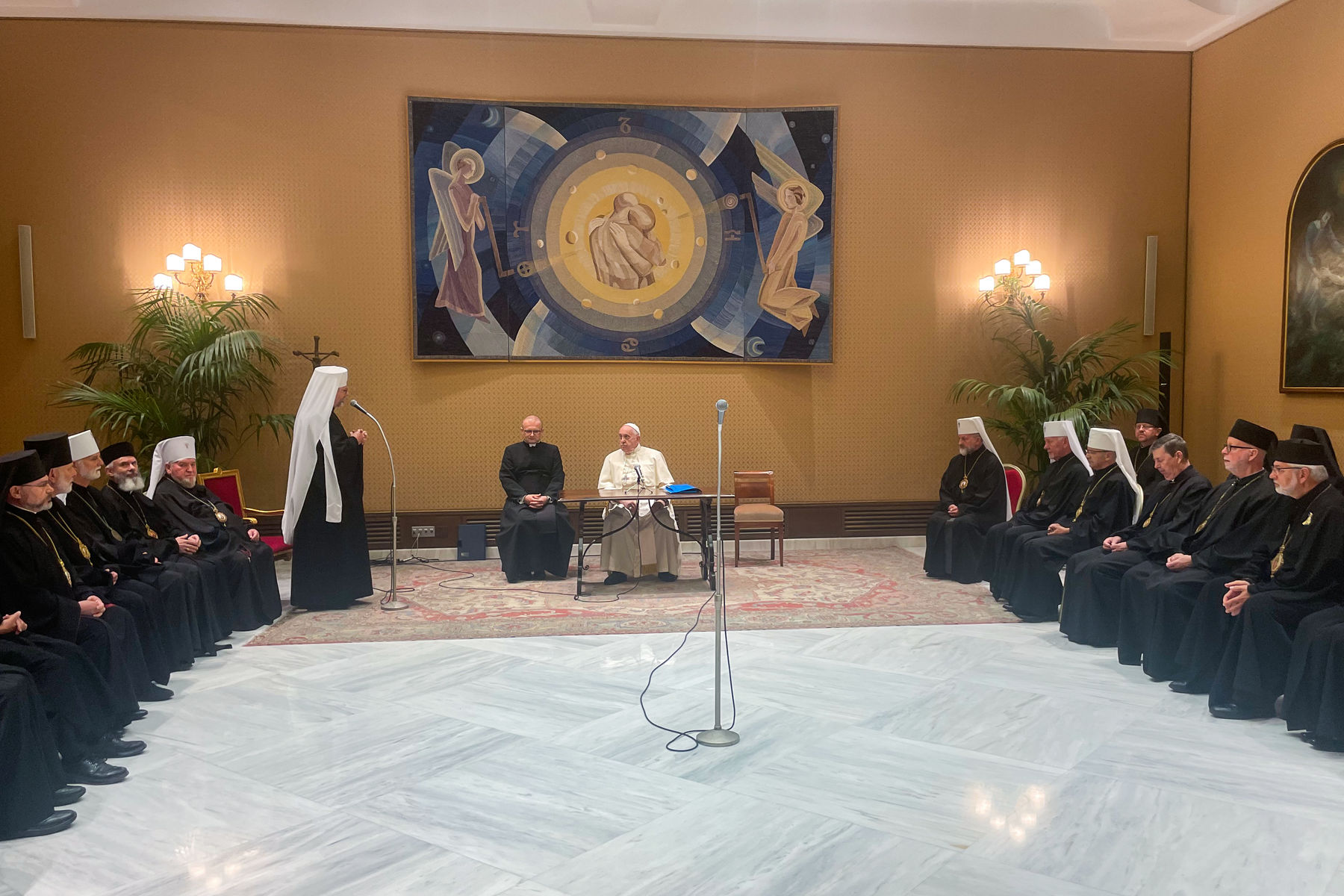 У Ватикані відбулася зустріч єпископів Синоду УГКЦ із&nbsp;Папою Франциском