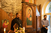 В Естонії на&nbsp;парафії УГКЦ відкрили виставку ікон, опалених війною