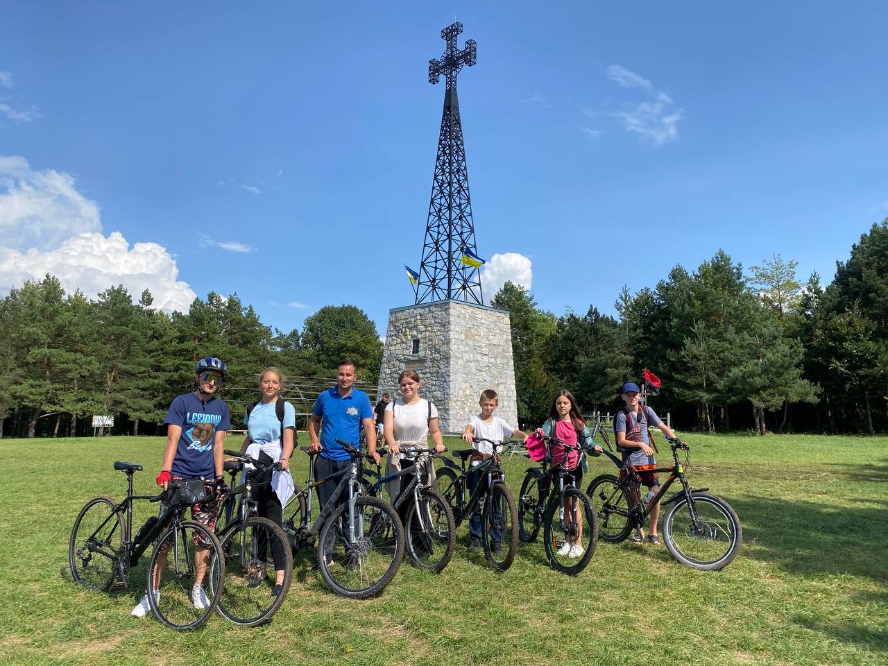 Велопроща молоді Княжого деканату на Підлиську гору Велопроща молоді Княжого деканату на Підлиську гору