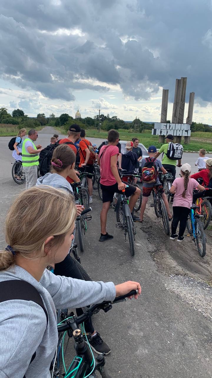 Велопроща молоді Княжого деканату на Підлиську гору Велопроща молоді Княжого деканату на Підлиську гору